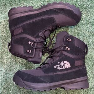 The North Face Black Hiking Boots